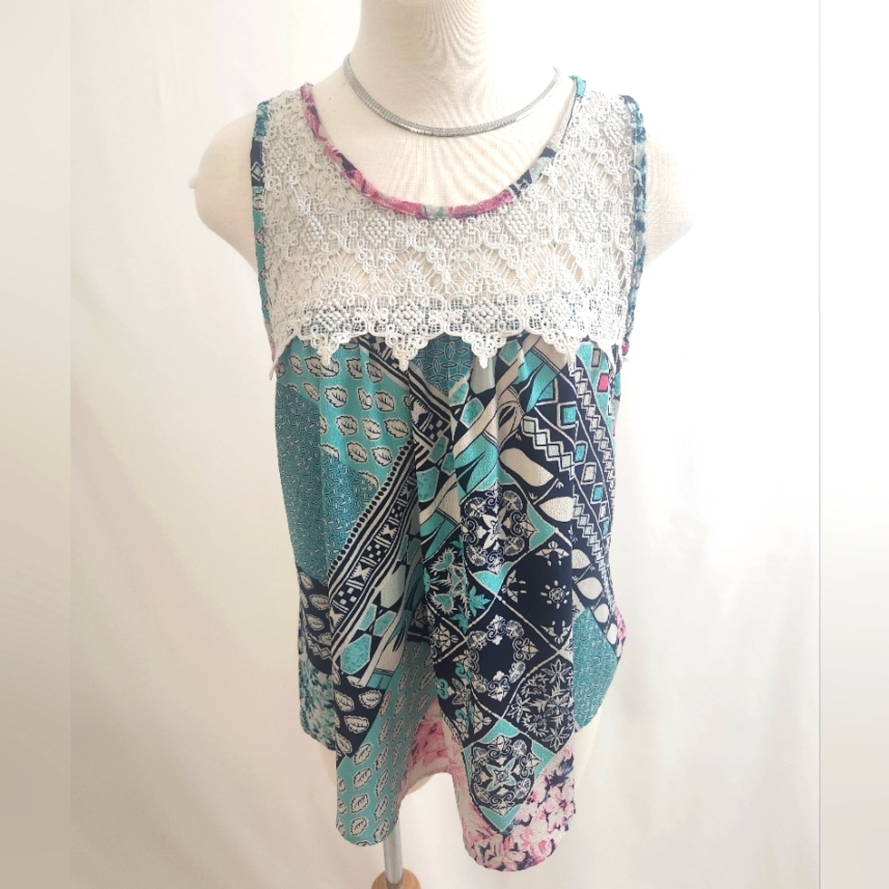 Russell Sleeveless Top Size M